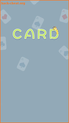 Classic card game screenshot