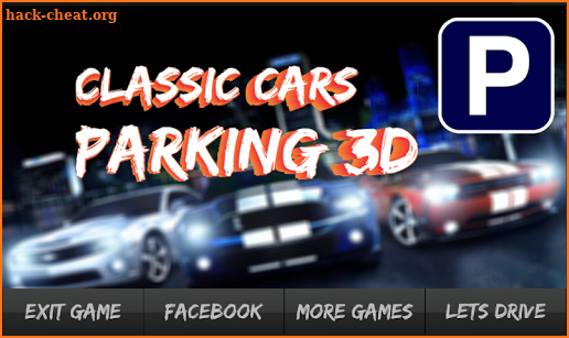 Classic Cars Parking 3D screenshot