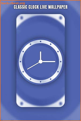 Classic Clock Live Wallpaper screenshot