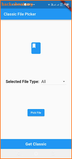 Classic File Picker screenshot