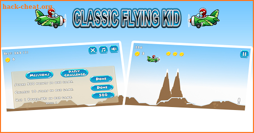 Classic Flying Kid screenshot