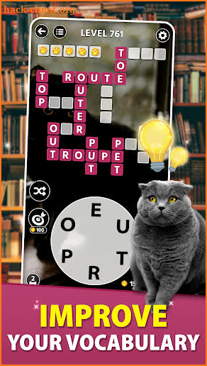 Classic Kitty Word Game screenshot