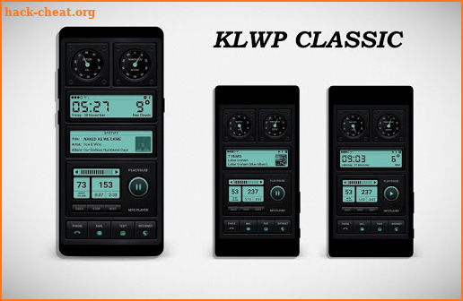 Classic KLWP screenshot