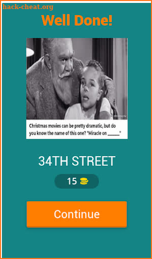 Classic Movie quiz screenshot