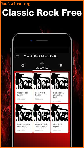 Classic Rock Free Music screenshot