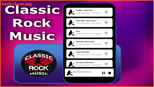 Classic Rock Music Radio screenshot