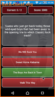 Classic Rock Quiz (Ad Free) screenshot