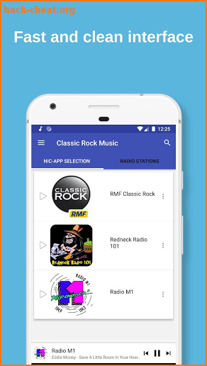 Classic rock radio. Best Free Rock Radio Stations screenshot