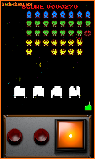 Classic Space Invaders screenshot