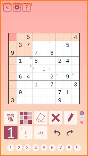 Classic Sudoku screenshot