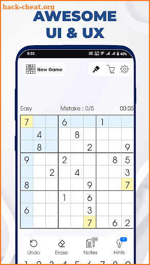 Classic Sudoku Puzzle Premium screenshot