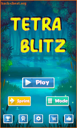 Classic Tetra Blitz Puzzle screenshot