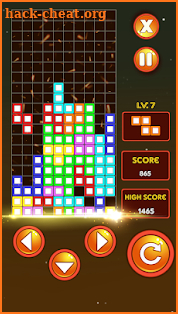 Classic tetris screenshot