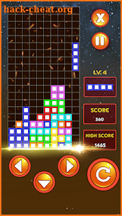 Classic tetris screenshot