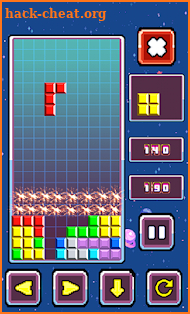 Classic tetris free screenshot