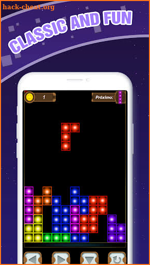 Classic Tetris - Free Block Puzzle Arcade Game screenshot
