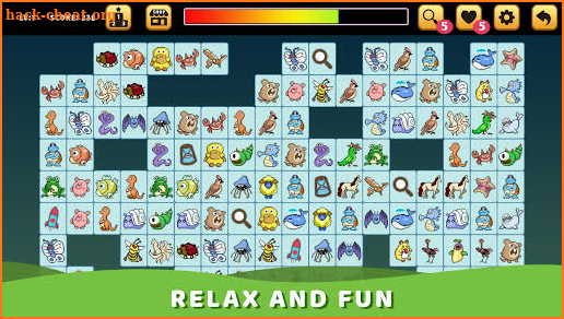 Classic Tile Connect Animals. screenshot