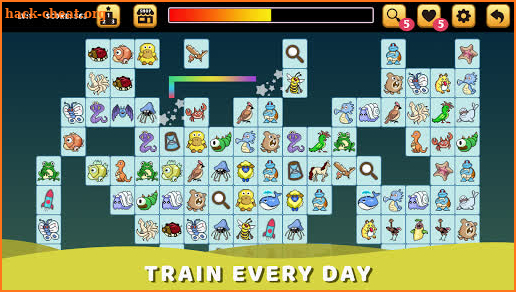 Classic Tile Connect Animals. screenshot