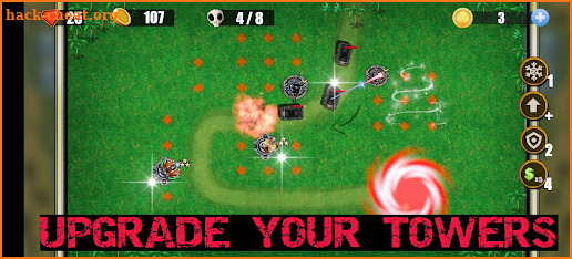 Classic Tower Defense Game screenshot
