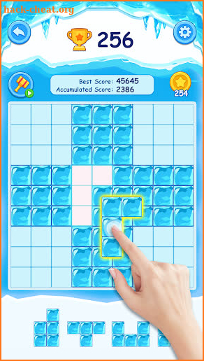 Classical Ice Blocks Puzzle screenshot