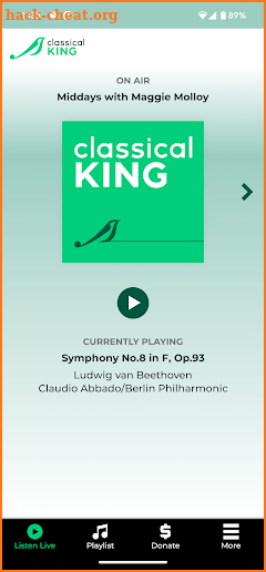 Classical KING FM screenshot