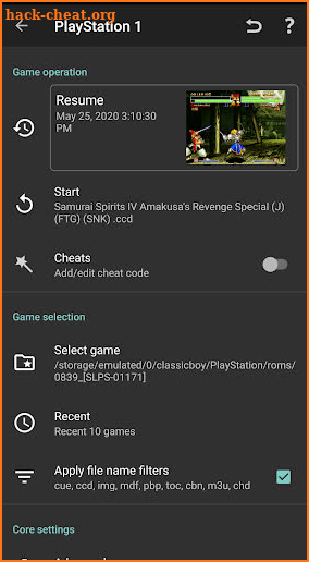 ClassicBoy Gold (64-bit) Game Emulator screenshot