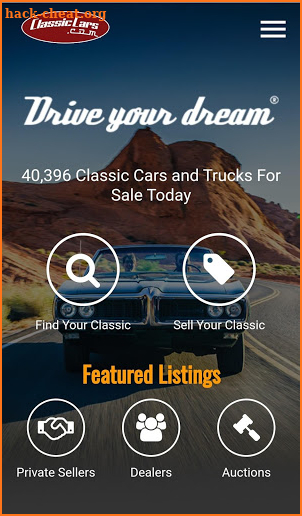 ClassicCars.com screenshot