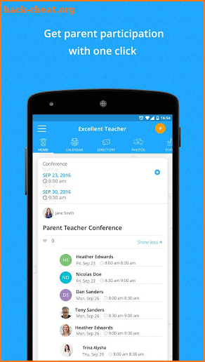 ClassTag Parent Teacher App screenshot
