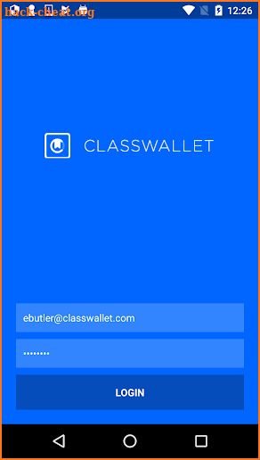 ClassWallet Mobile screenshot