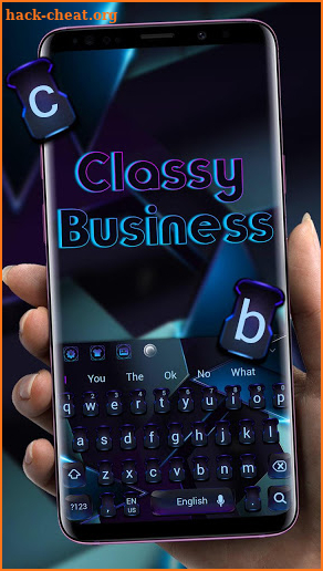Classy Business Keyboard screenshot