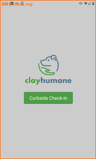 Clay Humane Curbside Check-In screenshot