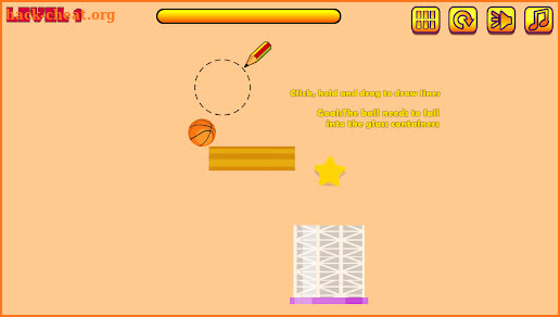 Clazy Physic Ball screenshot