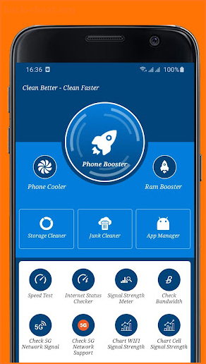 Clean Better - Clear Faster - SpeedCheck 5G 4G 3G screenshot