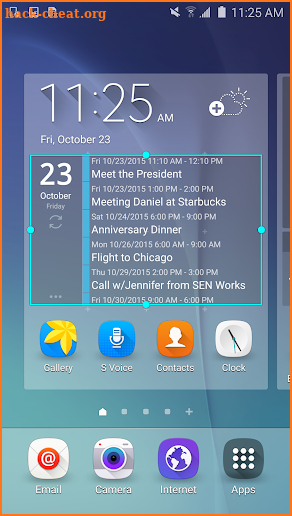 Clean Calendar Widget Pro screenshot