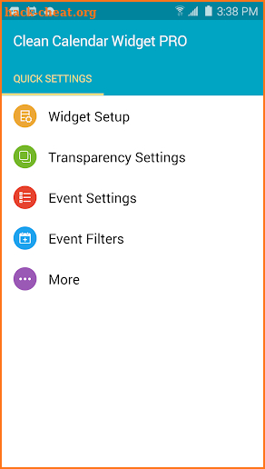 Clean Calendar Widget Pro screenshot