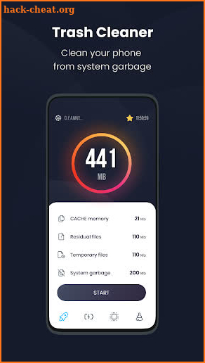 Clean Cleaner - Boost Phone Memory Cache & Battery screenshot
