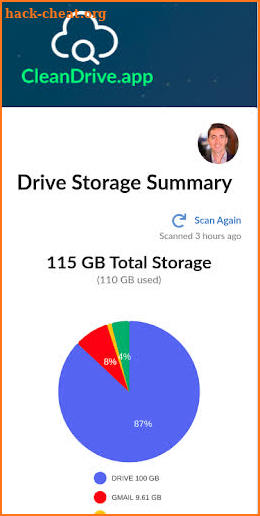 Clean Drive for Google Drive screenshot