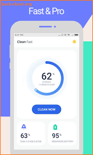 Clean Fast Pro – a smart & fast way to clean phone screenshot