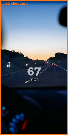 Clean HUD pro (GPS speedometer) screenshot