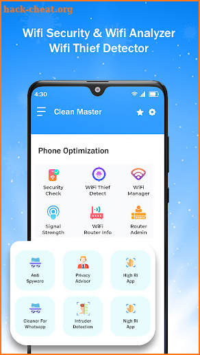Clean Master-Phone Booster screenshot