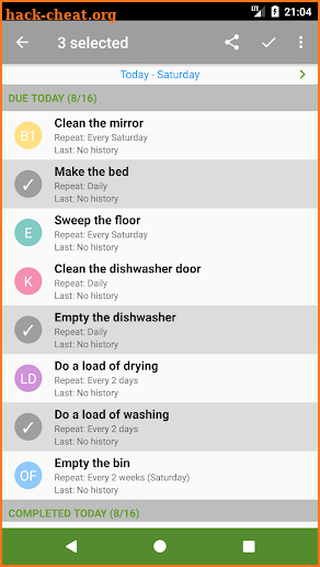 Clean My House – Chore To Do List, Task Scheduler screenshot