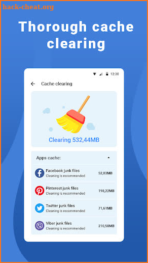 Clean phone, cache & junk, booster, optimizer screenshot