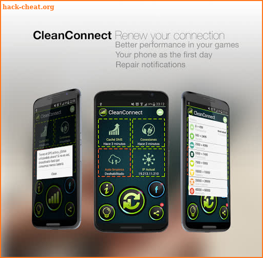 CleanConnect Master Connection screenshot