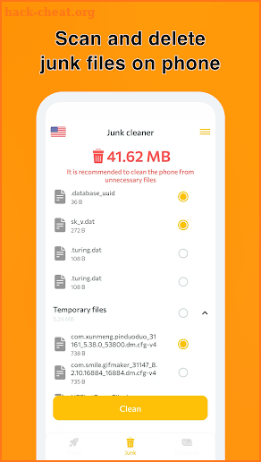 Cleanify screenshot