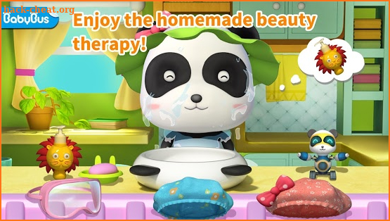Cleaning Fun - Baby Panda screenshot