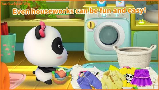 Cleaning Fun - Baby Panda screenshot