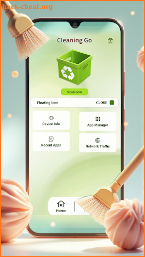 Cleaning Go screenshot