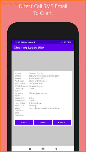 Cleaning Leads USA - Clean Job screenshot