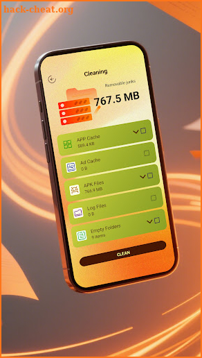 Cleaning Pulse screenshot