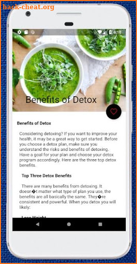 Cleanse Diet ( Detox Your Body - Body Cleanse ) screenshot